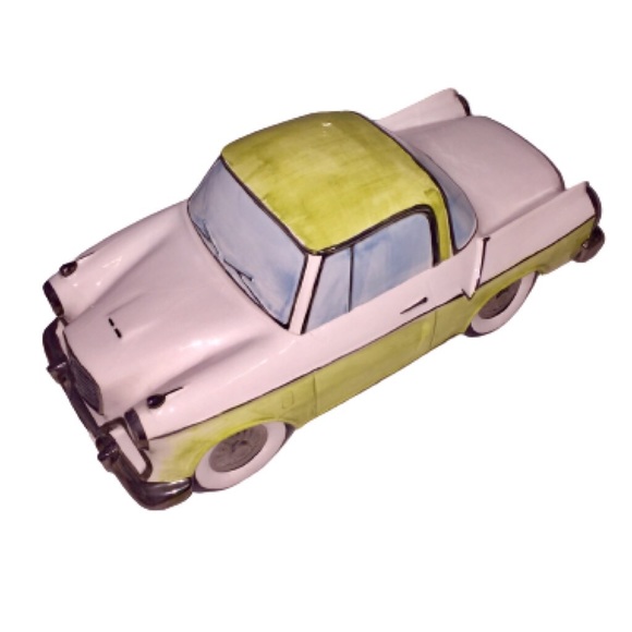 FITZ & FLOYD STUDEBAKER GOLDEN HAWK GT COOKIE JAR - Picture 3 of 16